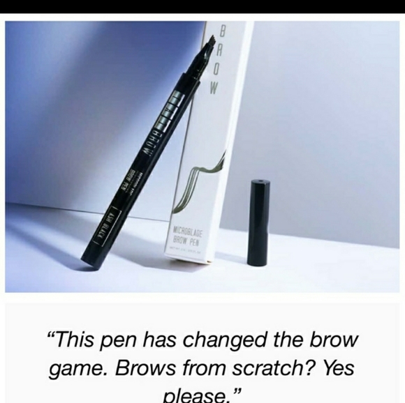 NEW! TatBrow BROWN Microblade Eyebrow Pen Pencil - Picture 2 of 6